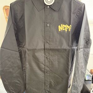 Neff Black and Yellow Lightweight Jacket